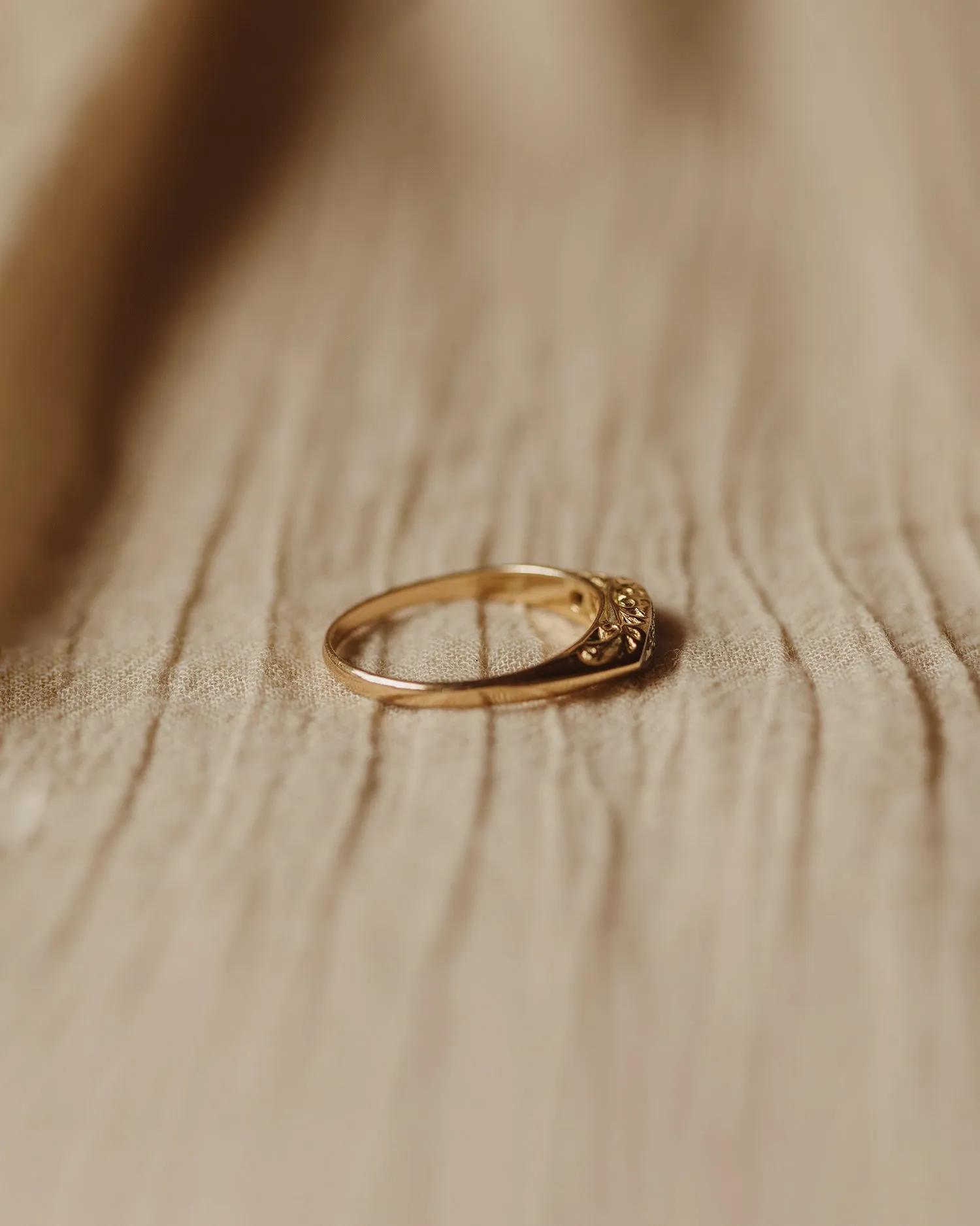 Freda 18ct Gold Diamond Ring sold by Rock n Rose product image thumbnail 4