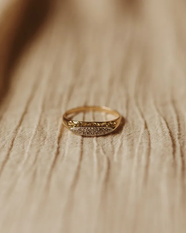 Freda 18ct Gold Diamond Ring sold by Rock n Rose