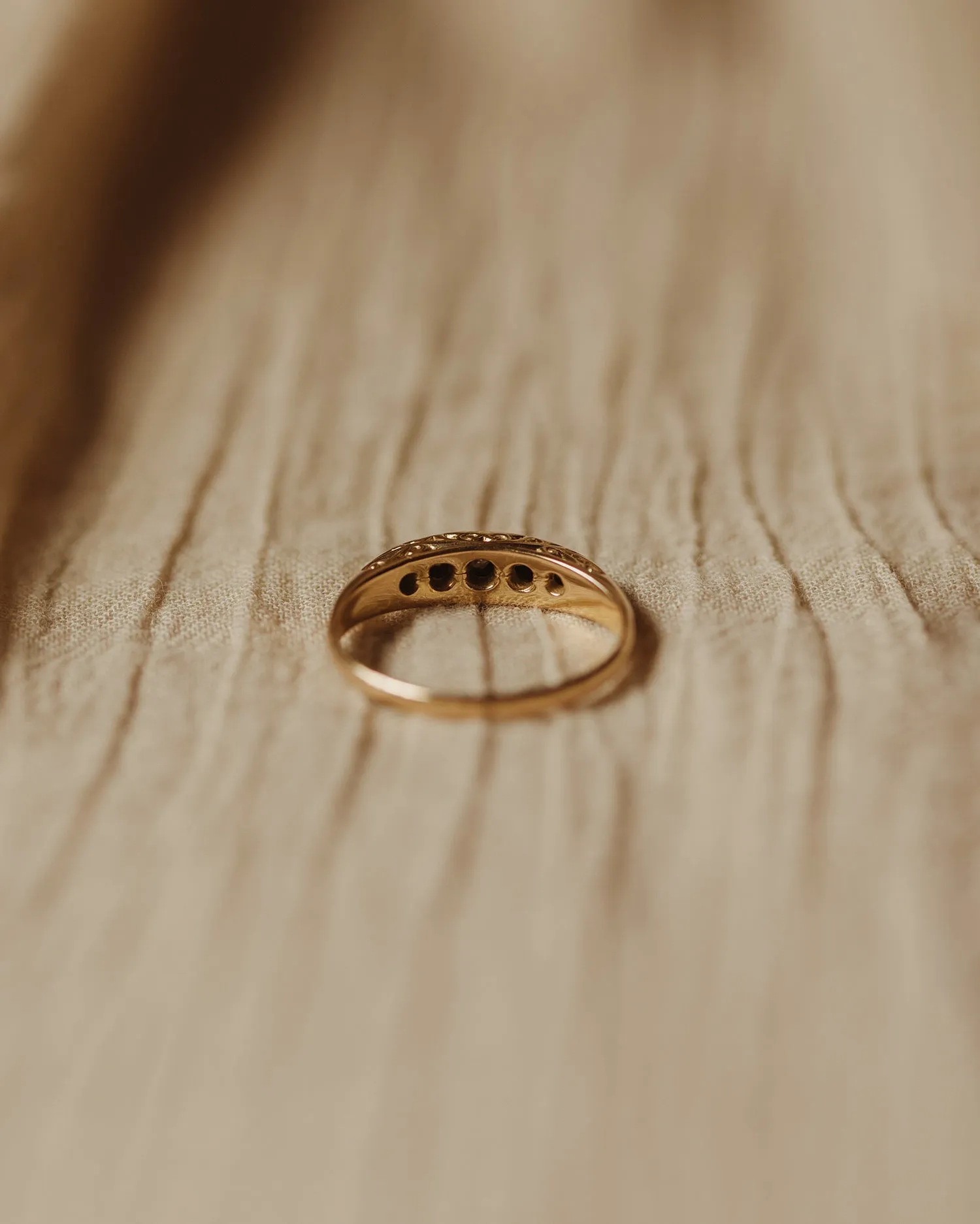 Freda 18ct Gold Diamond Ring sold by Rock n Rose product image thumbnail 5