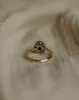 Mallory Vintage 18ct Gold Sapphire & Diamond Cluster Ring sold by Rock n Rose
