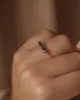 Trudy Vintage 18ct Gold Sapphire Five Stone Ring sold by Rock n Rose