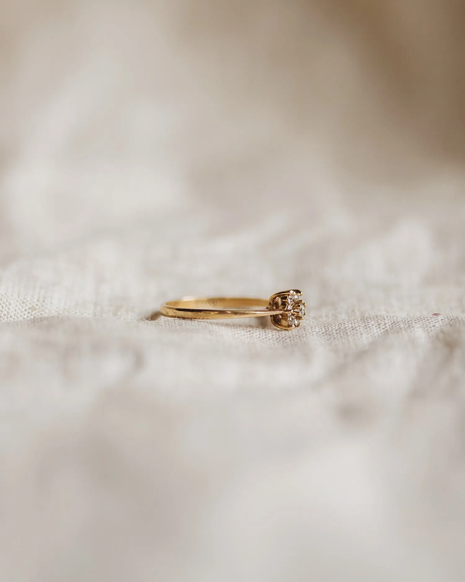 Eleanora 9ct Gold Cluster Ring sold by Rock n Rose product image thumbnail 3