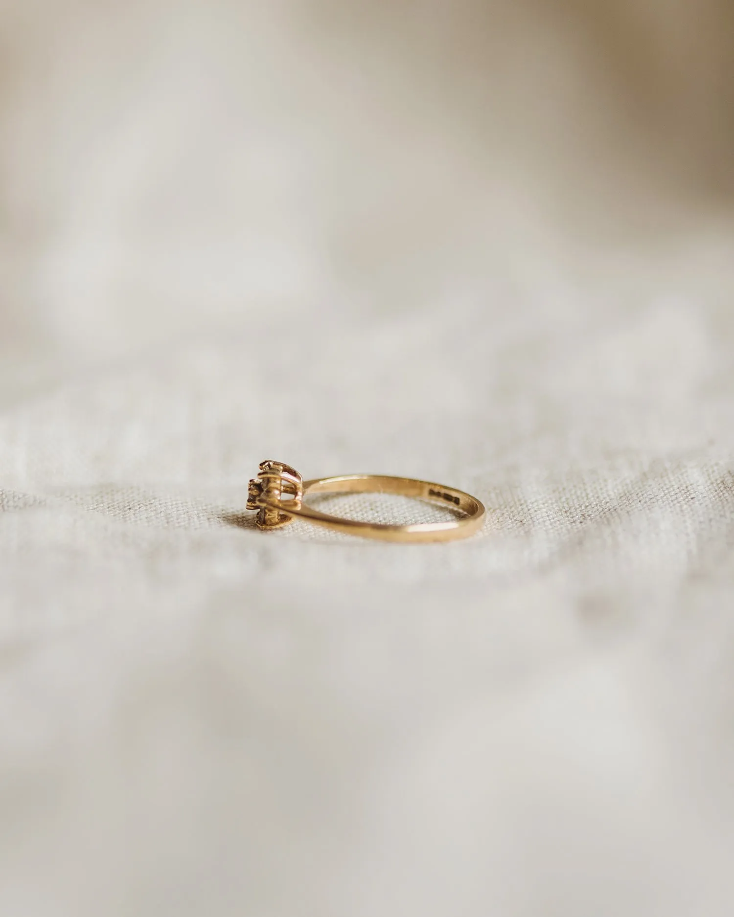 Eleanora 9ct Gold Cluster Ring sold by Rock n Rose product image thumbnail 5