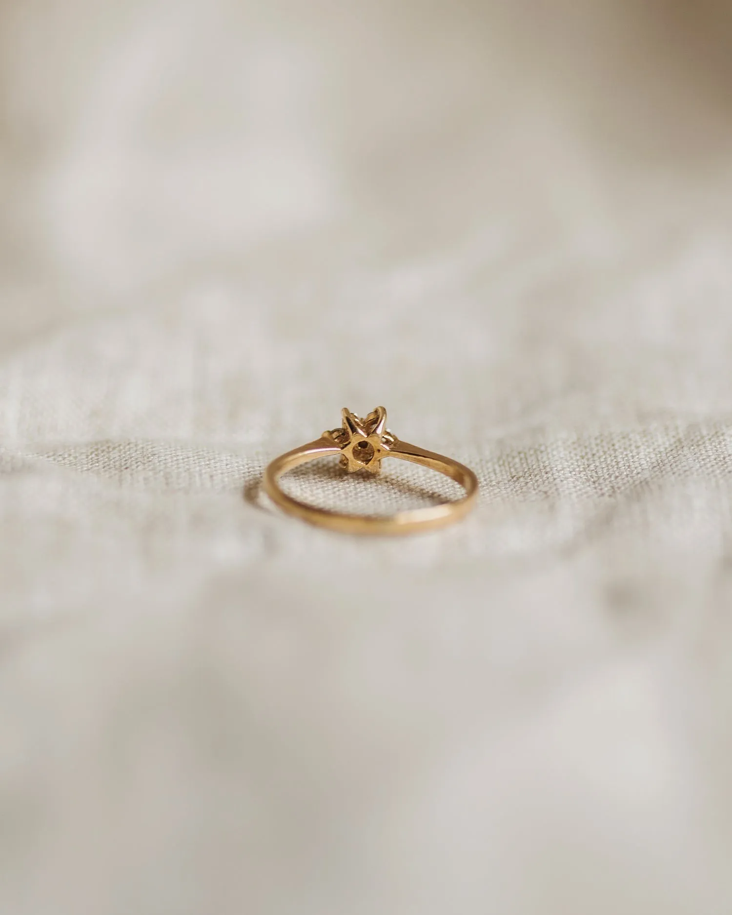 Eleanora 9ct Gold Cluster Ring sold by Rock n Rose product image thumbnail 4