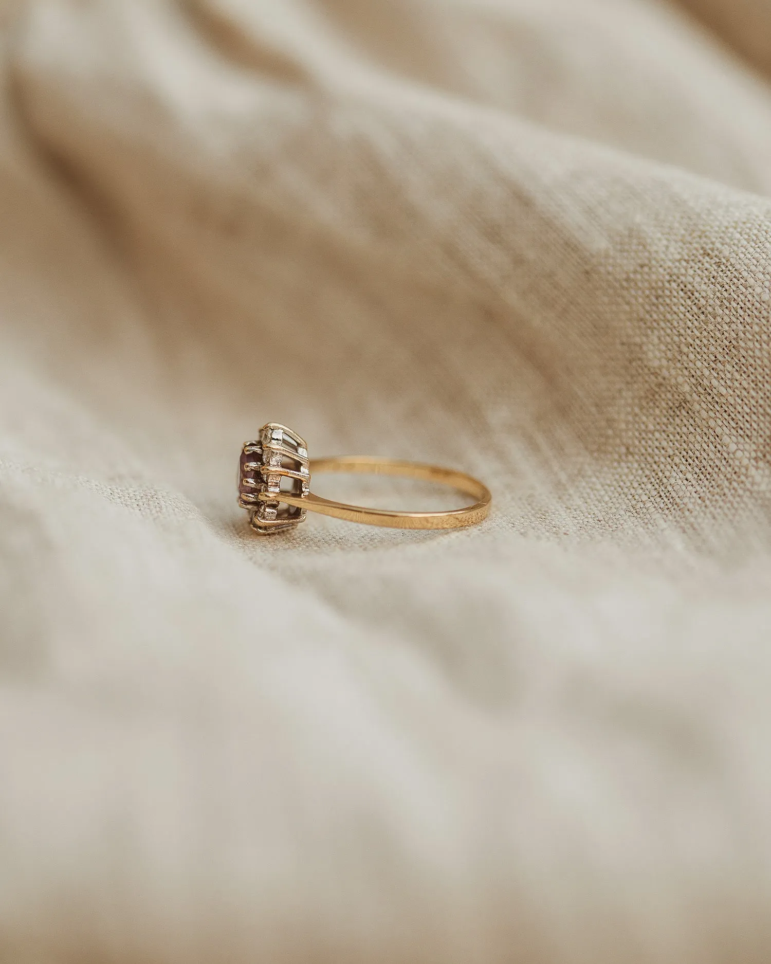 Edalyn 9ct Gold Amethyst Ring sold by Rock n Rose product image thumbnail 5