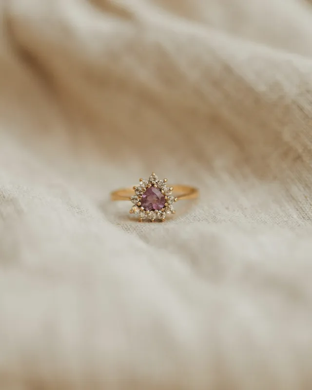 Edalyn 9ct Gold Amethyst Ring sold by Rock n Rose