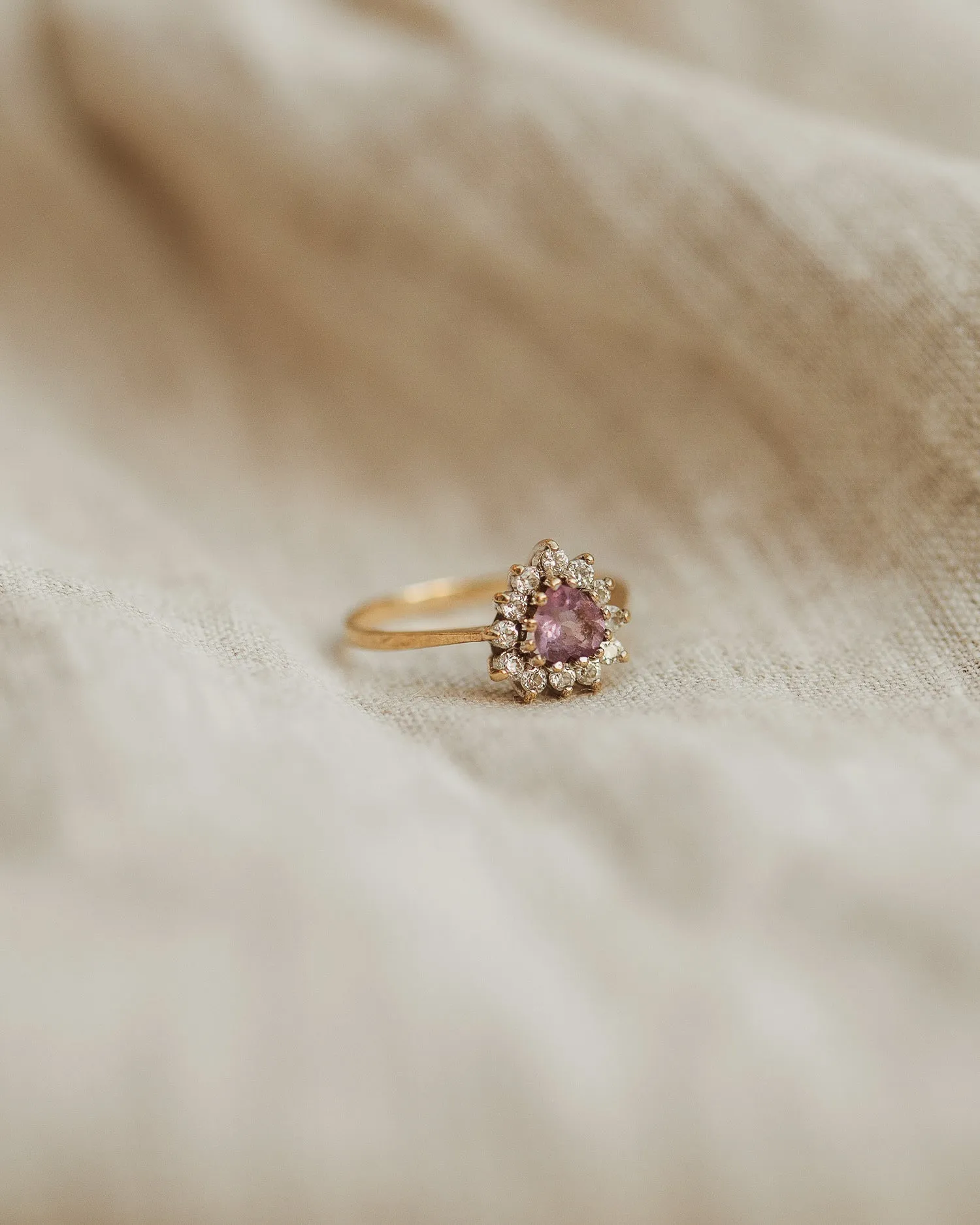 Edalyn 9ct Gold Amethyst Ring sold by Rock n Rose product image thumbnail 3