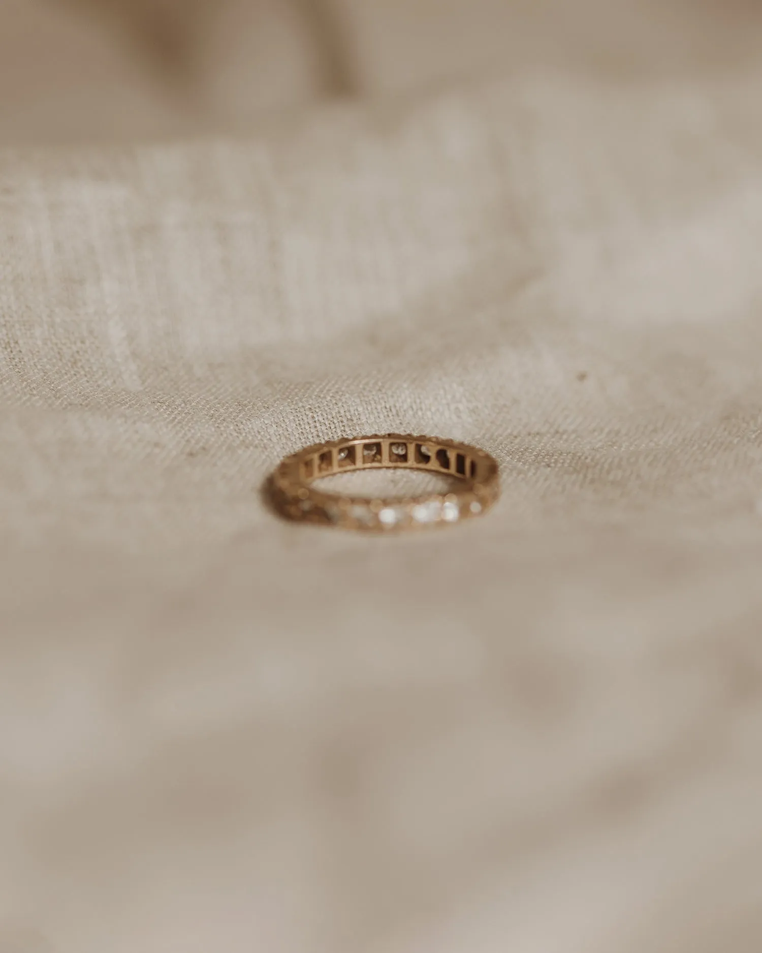 Marlene 9ct Gold Eternity Ring sold by Rock n Rose product image thumbnail 3