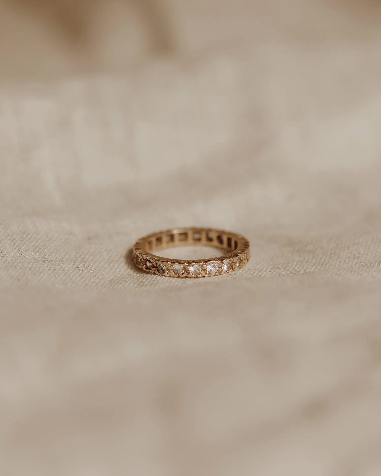 Marlene 9ct Gold Eternity Ring sold by Rock n Rose product image thumbnail 4
