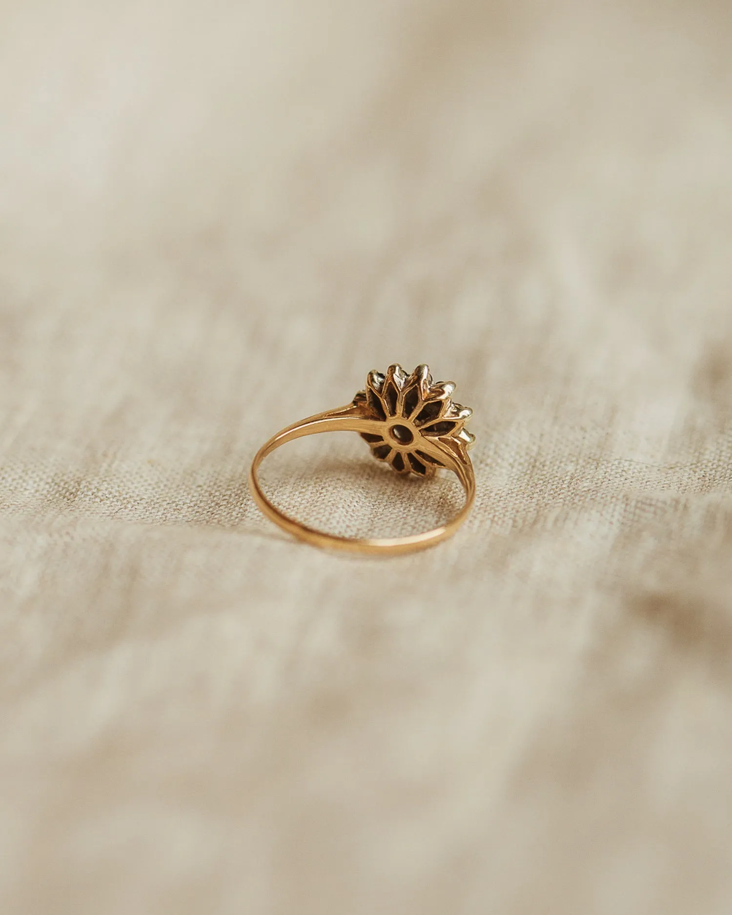 Lorelei 9ct Gold Sapphire & Diamond Ring sold by Rock n Rose product image thumbnail 4