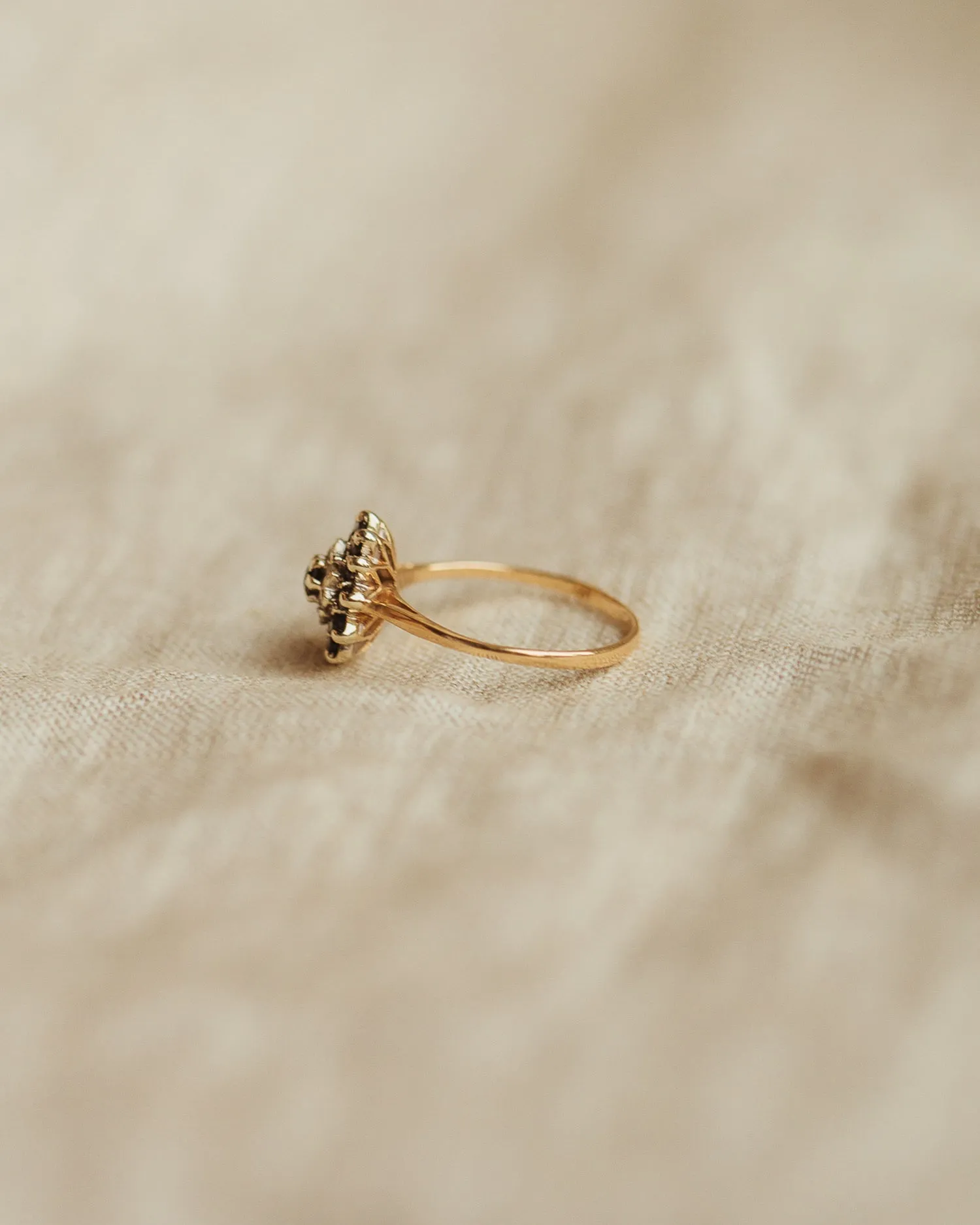 Lorelei 9ct Gold Sapphire & Diamond Ring sold by Rock n Rose product image thumbnail 5