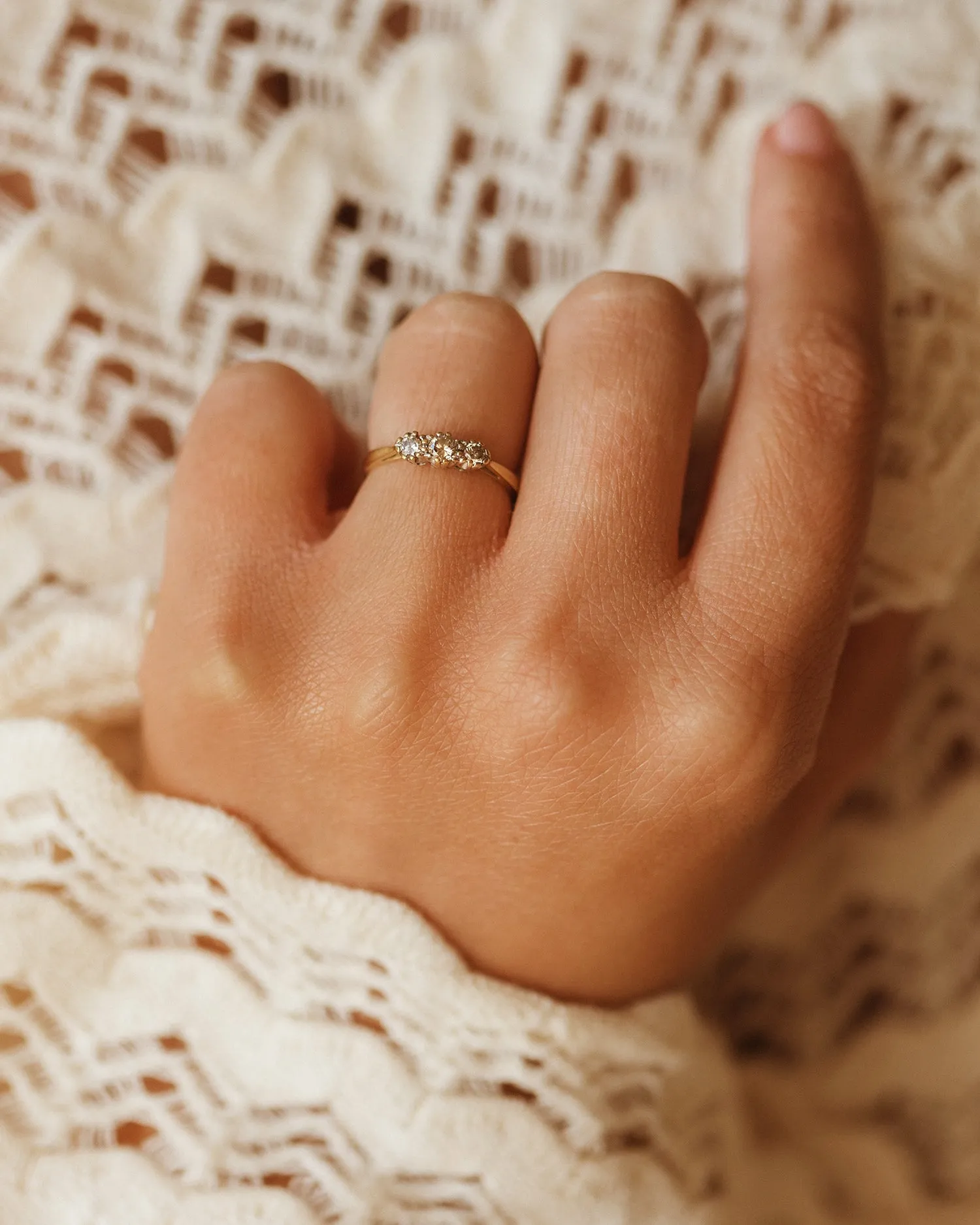 Alice 18ct Gold Diamond Ring sold by Rock n Rose product image thumbnail 2