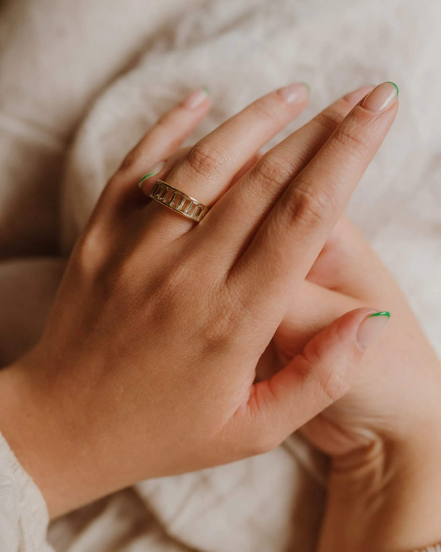 Soleil 14ct Gold Citrine Ring sold by Rock n Rose product image thumbnail 2