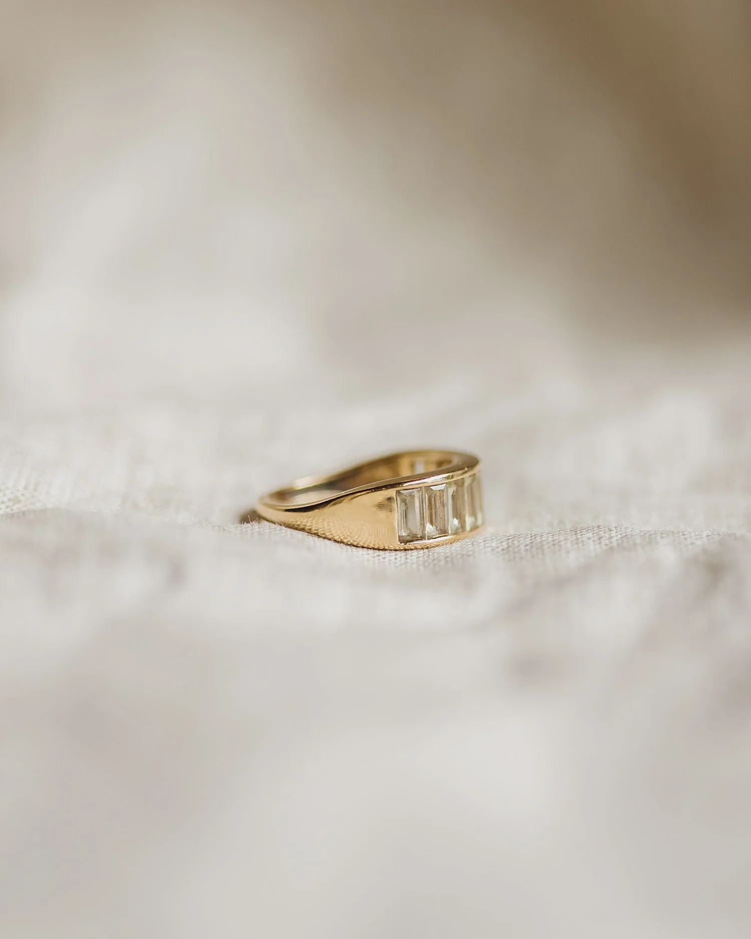 Soleil 14ct Gold Citrine Ring sold by Rock n Rose product image thumbnail 3