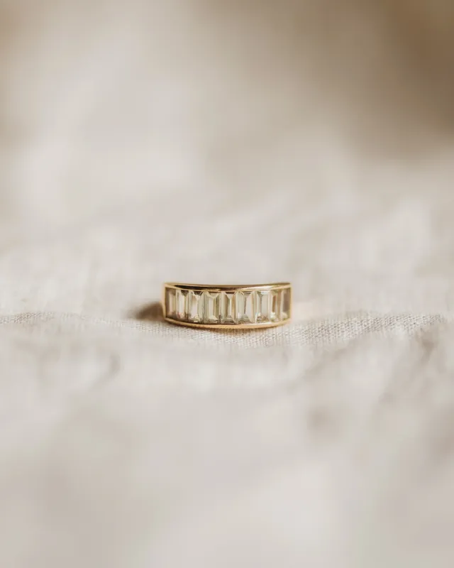 Soleil 14ct Gold Citrine Ring sold by Rock n Rose