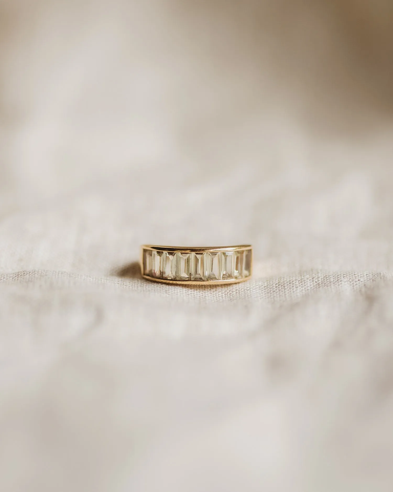 Soleil 14ct Gold Citrine Ring sold by Rock n Rose