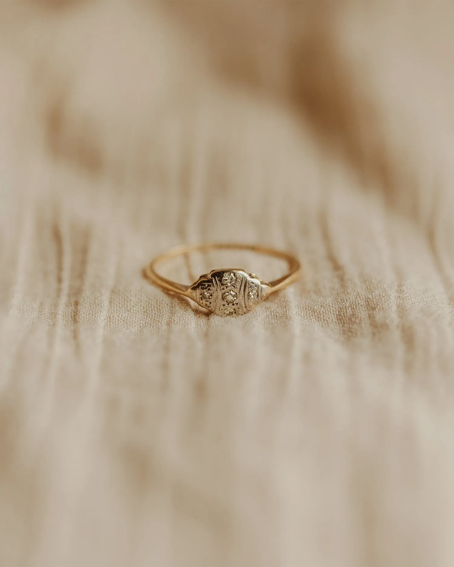 Theodora 18ct Gold Diamond Ring sold by Rock n Rose product image thumbnail 2