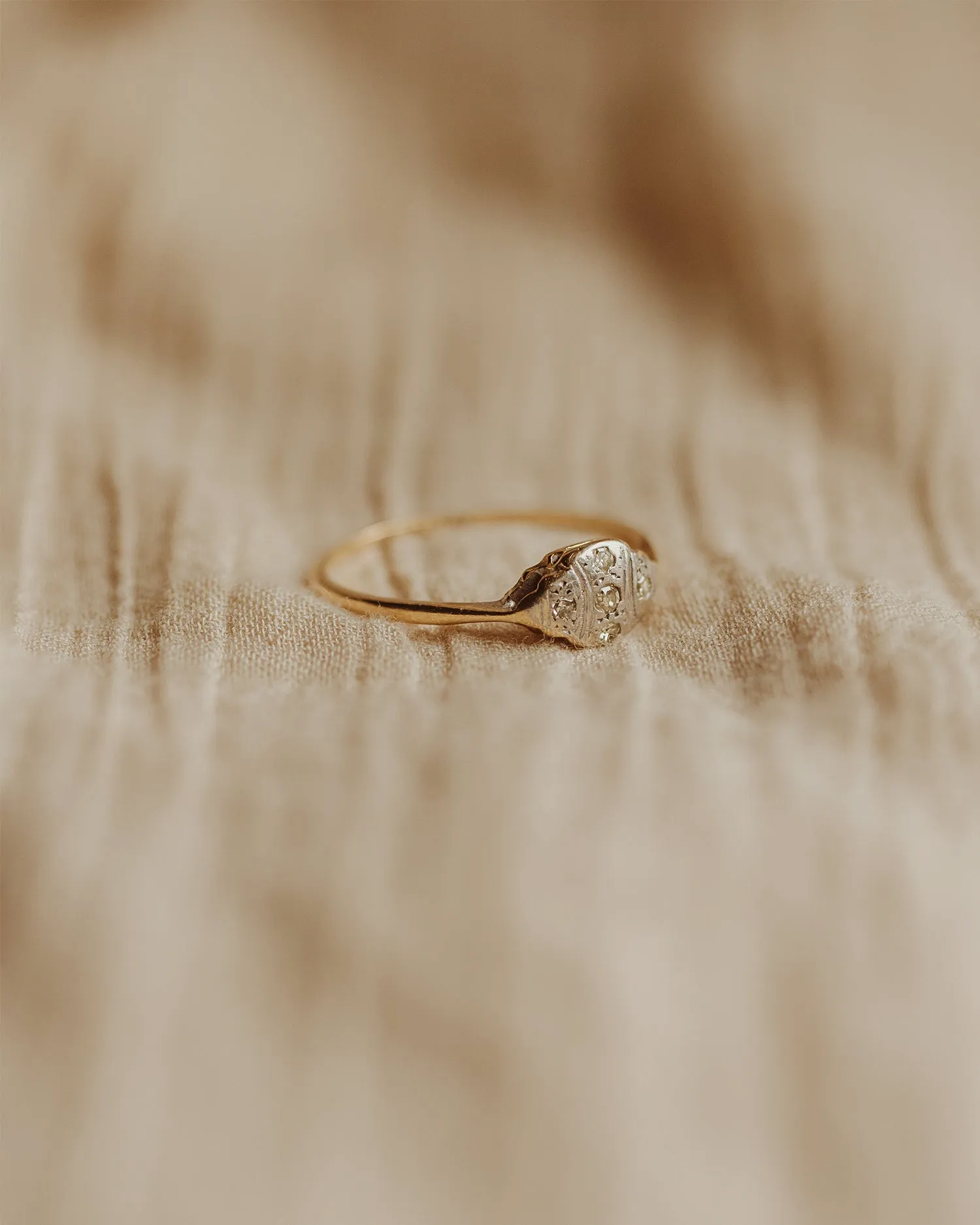 Theodora 18ct Gold Diamond Ring sold by Rock n Rose product image thumbnail 3