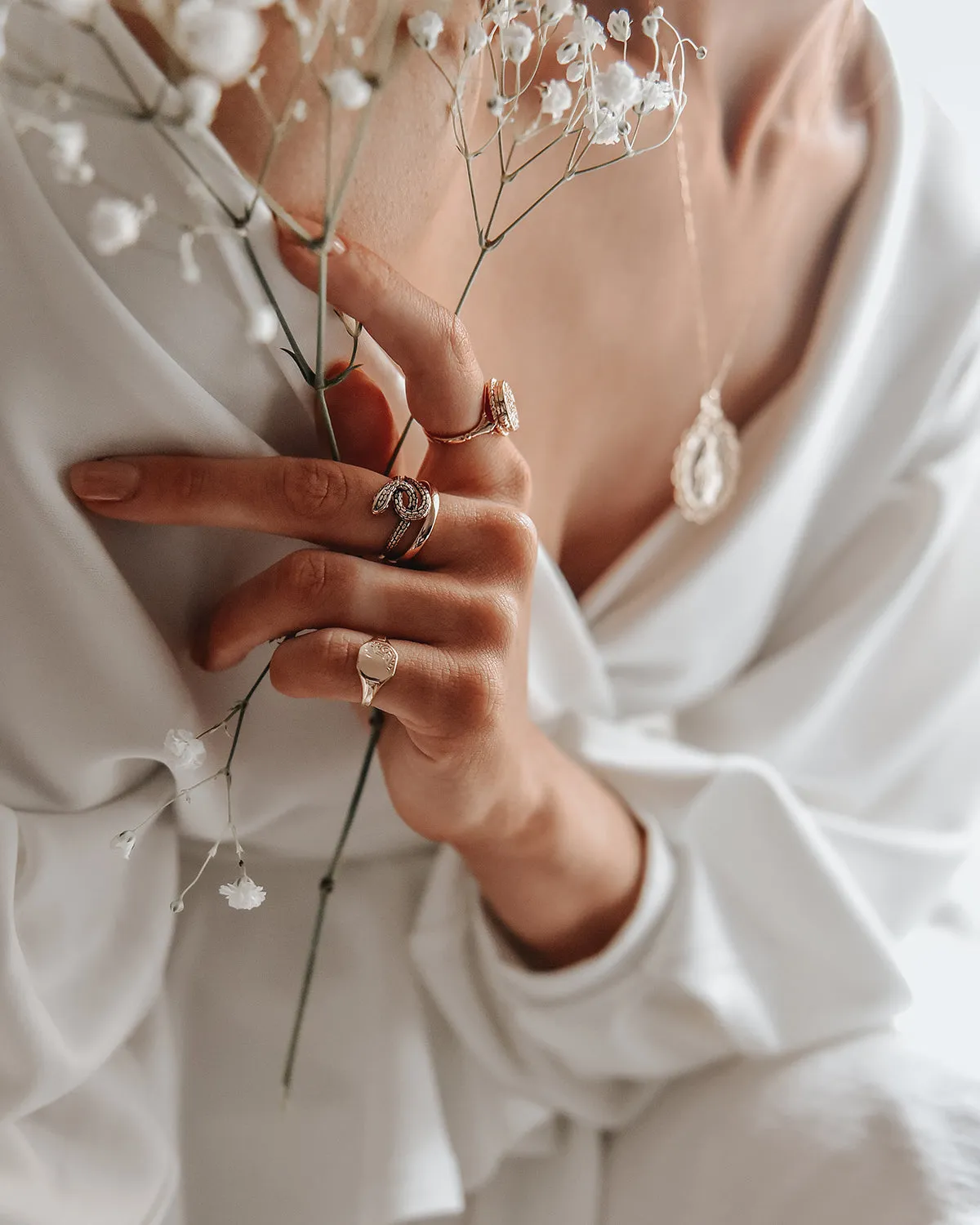 Sunday Gold Vermeil Snake Ring sold by Rock n Rose product image thumbnail 5