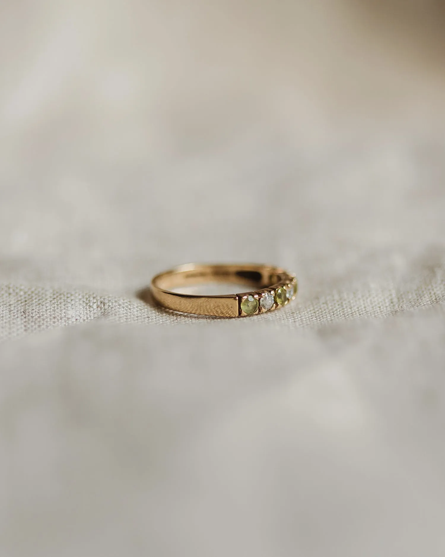 Birdie 9ct Gold Peridot Ring sold by Rock n Rose product image thumbnail 3