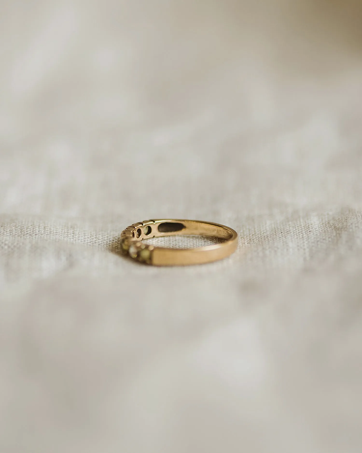 Birdie 9ct Gold Peridot Ring sold by Rock n Rose product image thumbnail 5