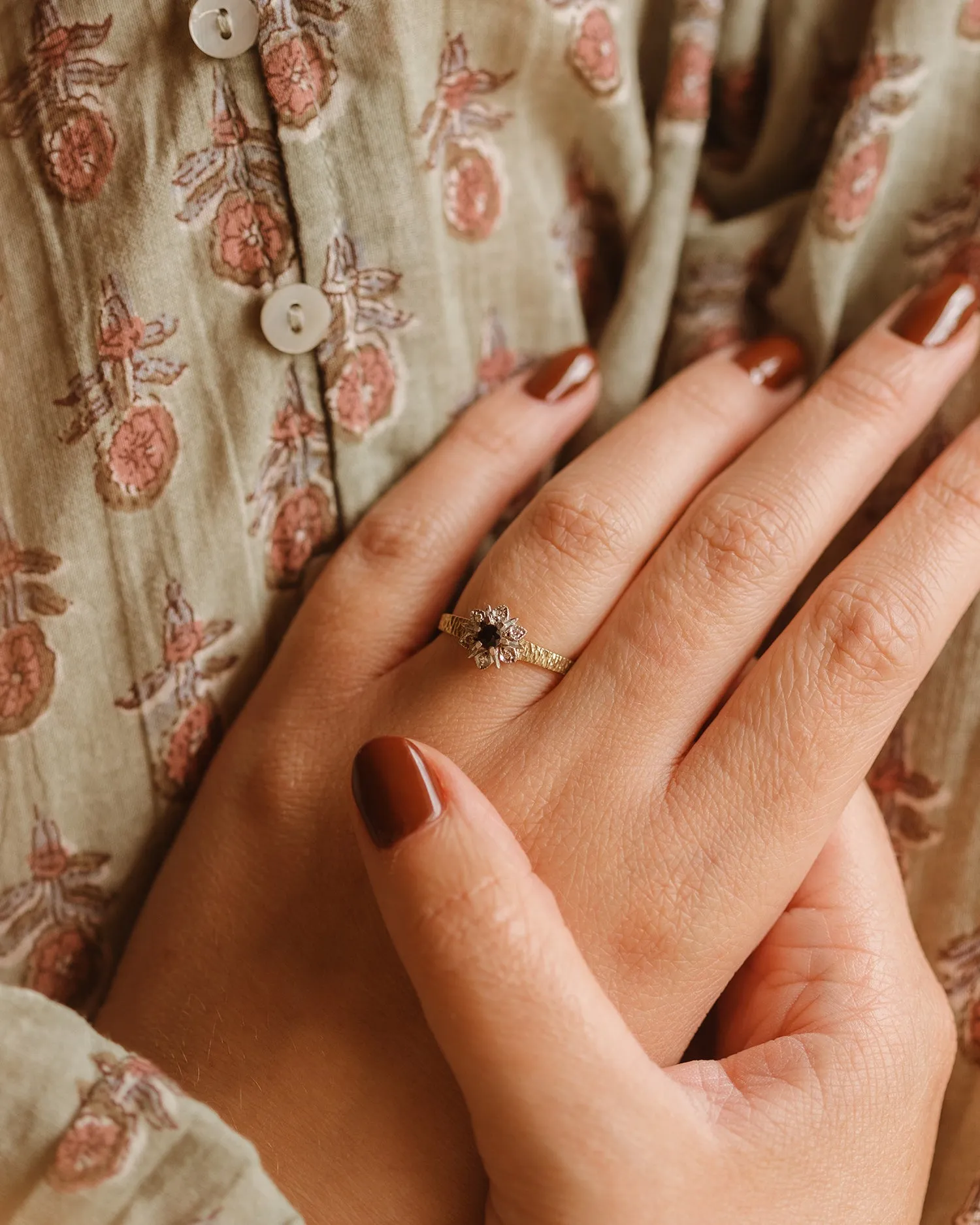 Augustine 9ct Gold Sapphire Ring sold by Rock n Rose product image thumbnail 2