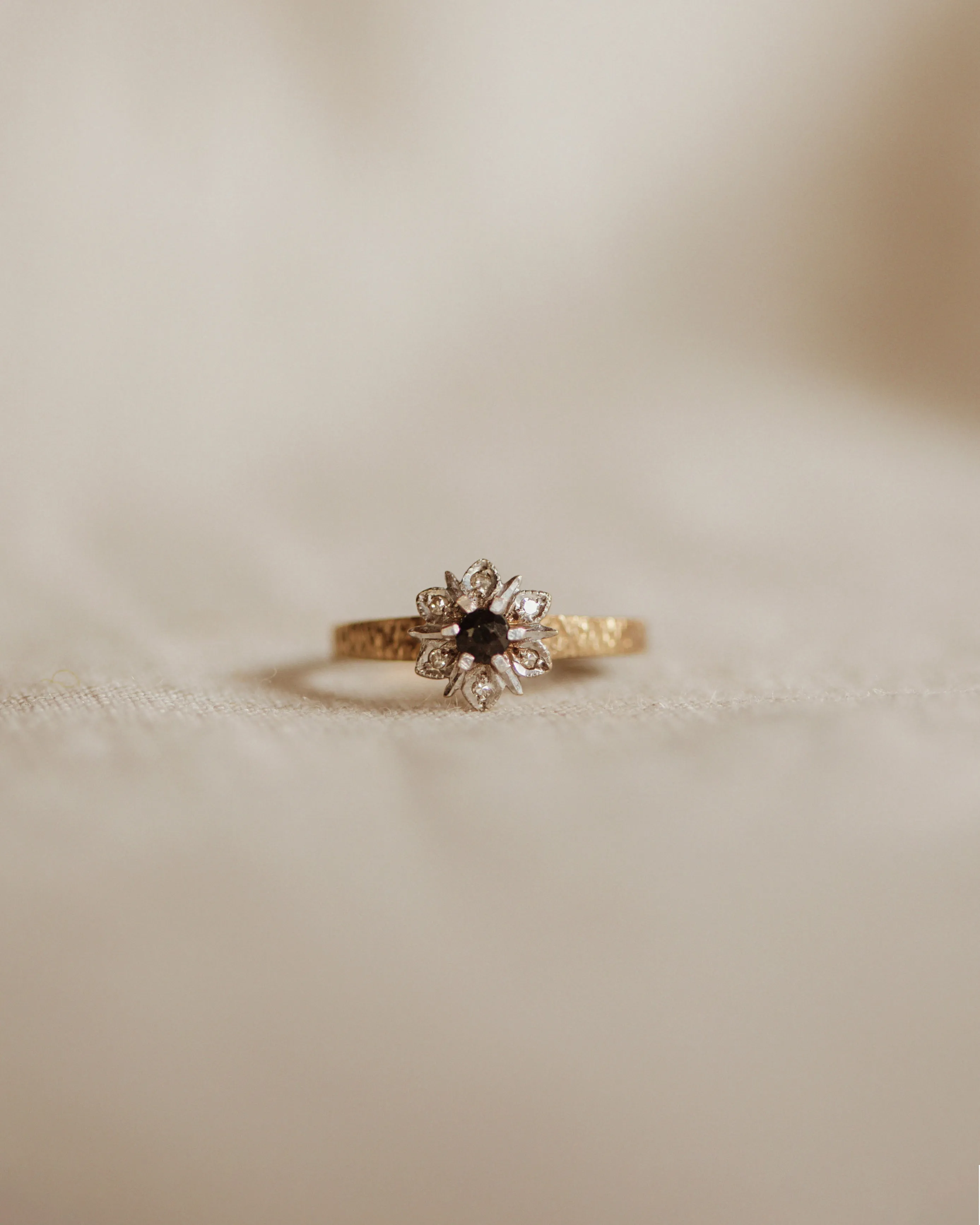 Augustine 9ct Gold Sapphire Ring sold by Rock n Rose