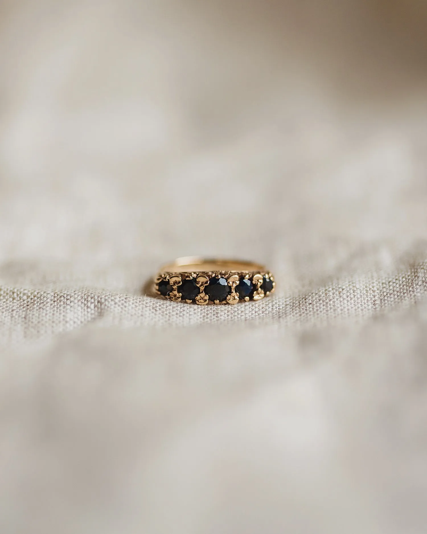 Emory 9ct Gold Sapphire Ring sold by Rock n Rose product image thumbnail 2