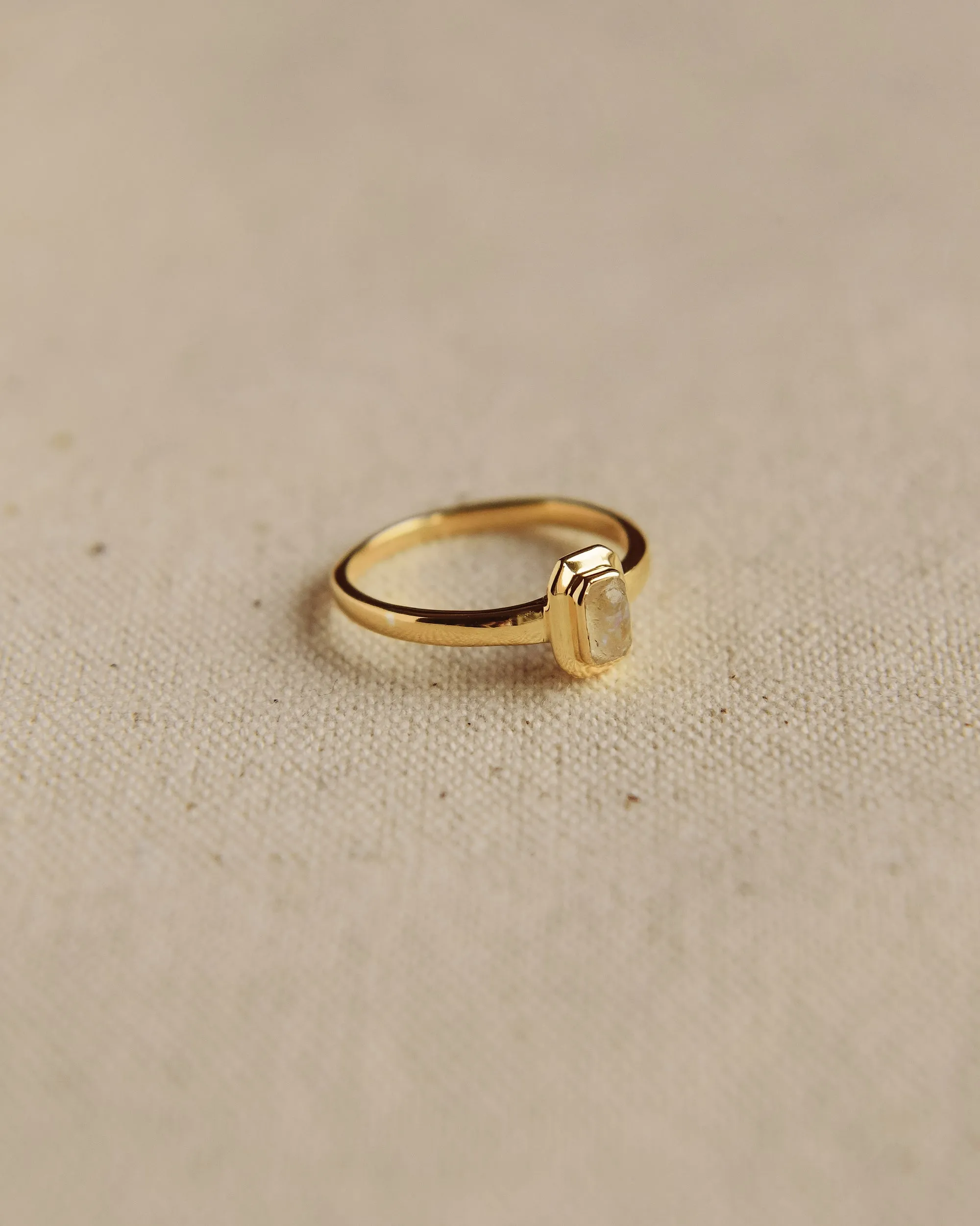 Frances Gold Vermeil Birthstone Ring - October sold by Rock n Rose product image thumbnail 3