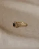 Amalie 1982 9ct Gold Sapphire & Diamond Cluster Ring sold by Rock n Rose