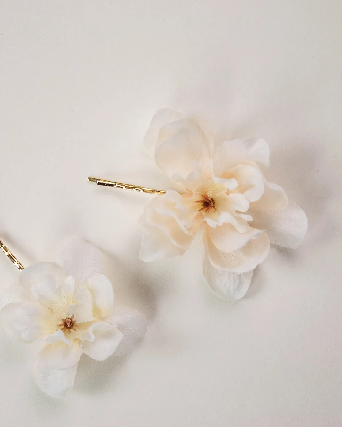 Franny Flower Hair Pins - Blush sold by Rock n Rose product image thumbnail 4