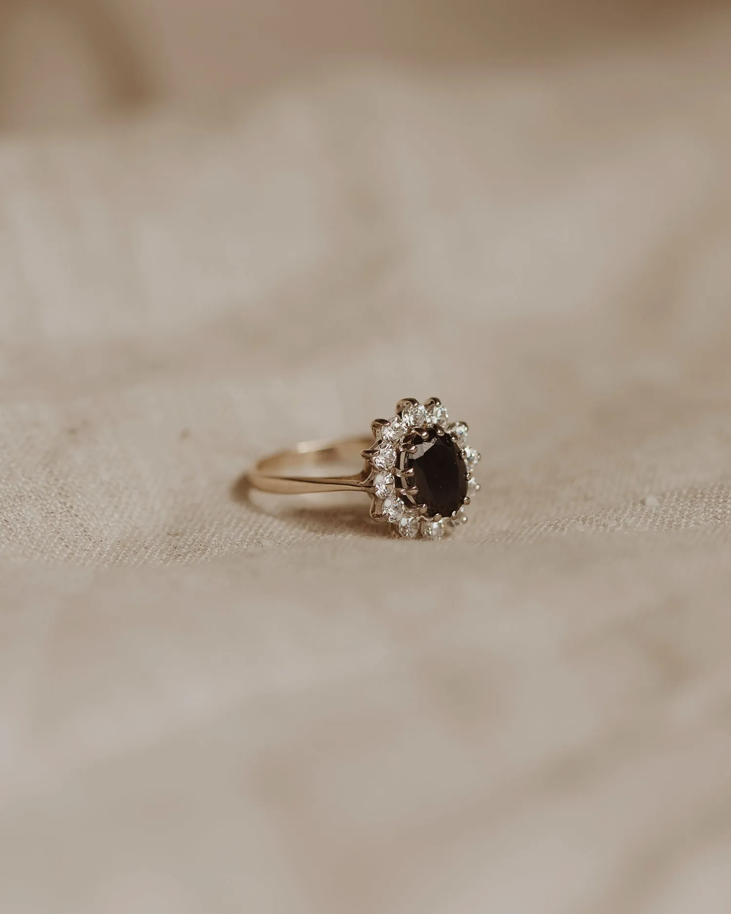 Camilla 9ct Gold Sapphire Ring sold by Rock n Rose product image thumbnail 3