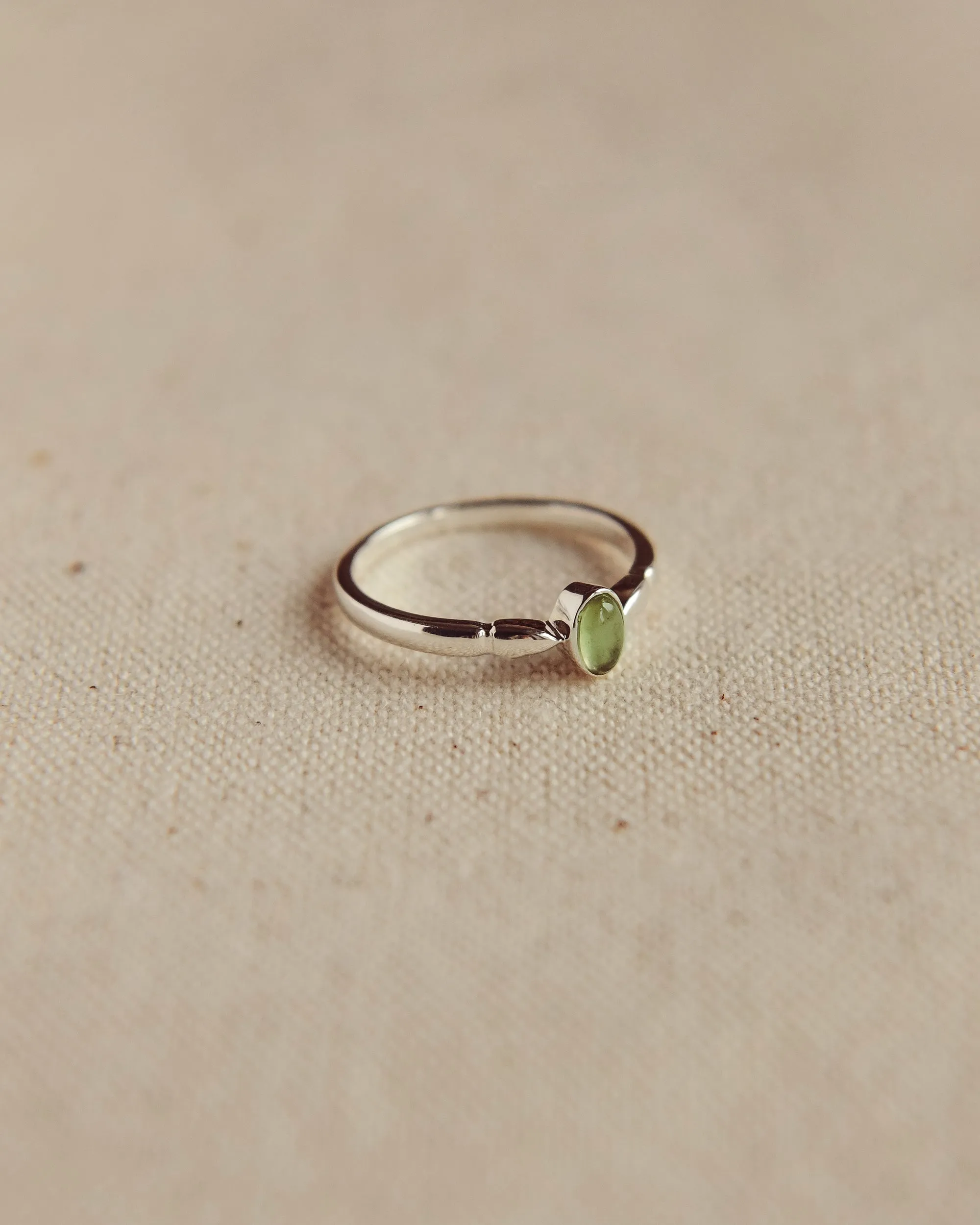 Joanie Sterling Silver Birthstone Ring - May sold by Rock n Rose product image thumbnail 3