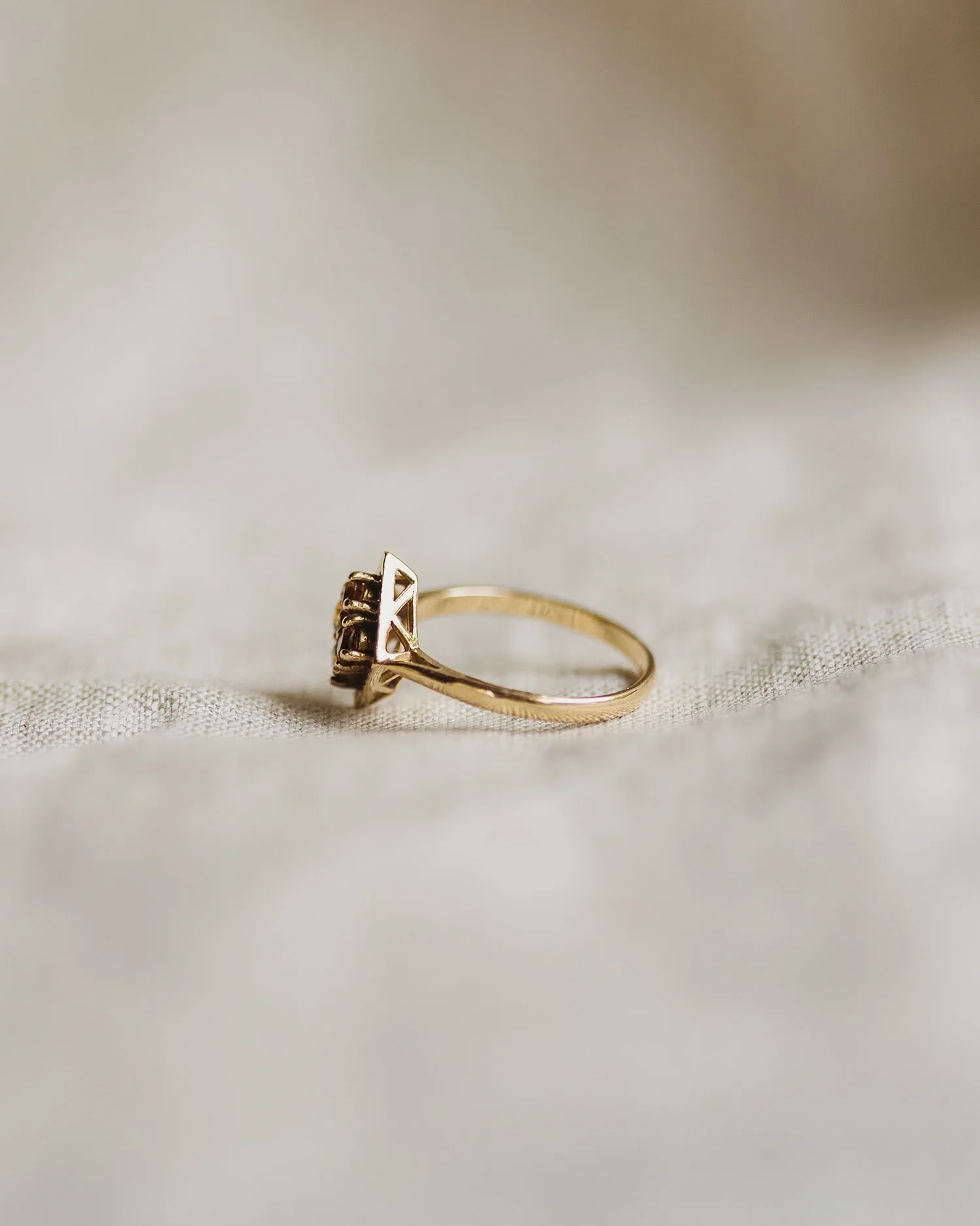 Carmella 9ct Gold Citrine Ring sold by Rock n Rose product image thumbnail 3