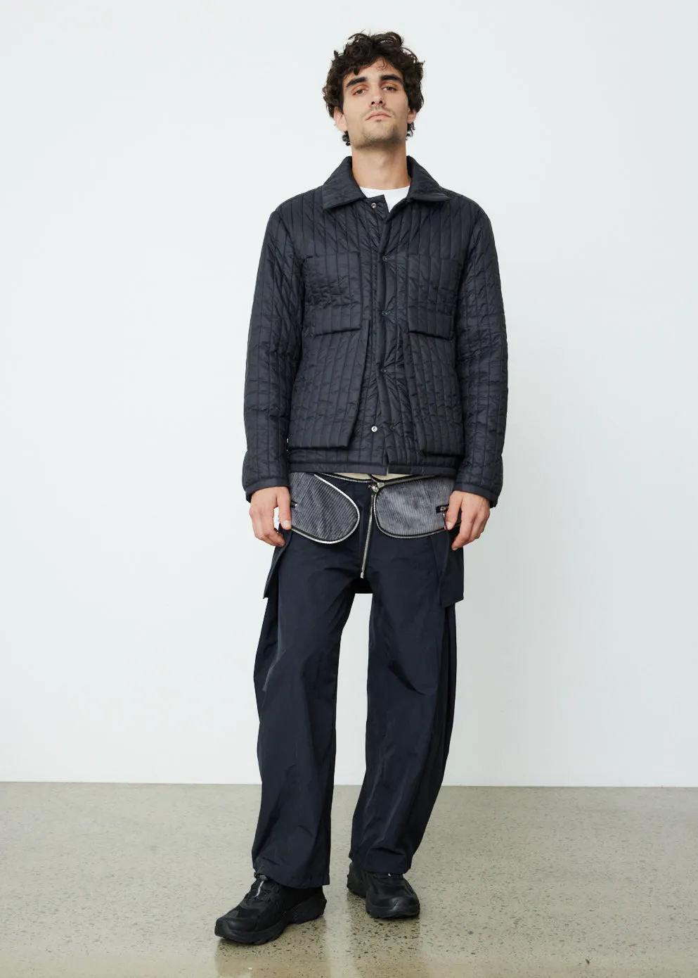 Quilted Worker Jacket sold by Incu product image thumbnail 2