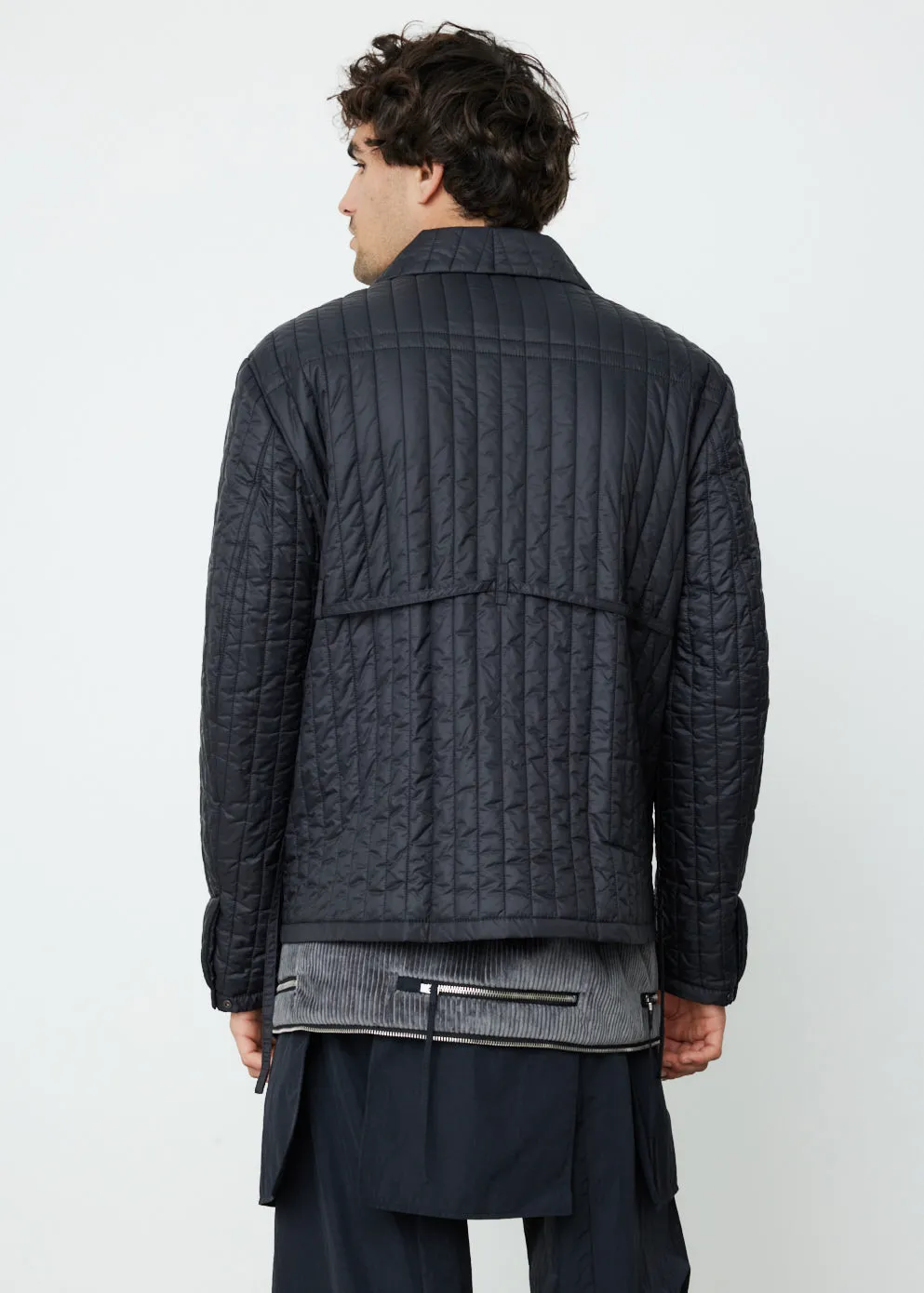 Quilted Worker Jacket sold by Incu product image thumbnail 4