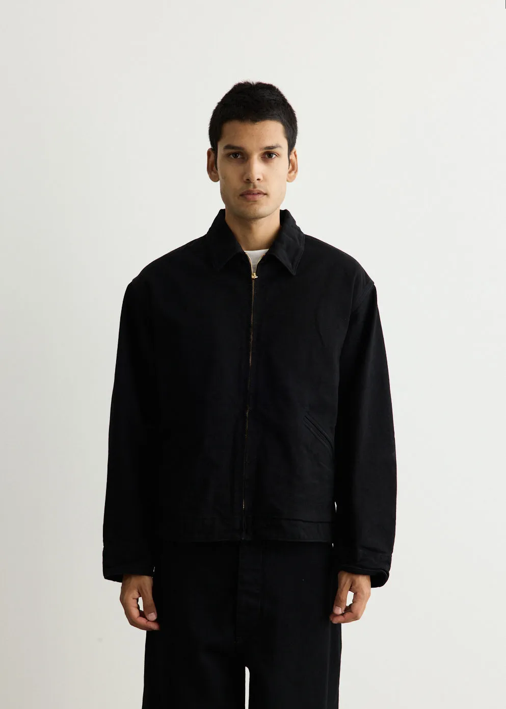 Denim Zip Short Jacket sold by Incu product image thumbnail 2