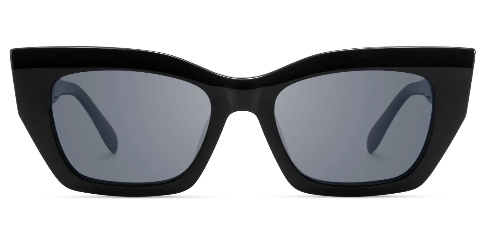 Velora - Cat Eye Black Sunglasses sold by Vooglam