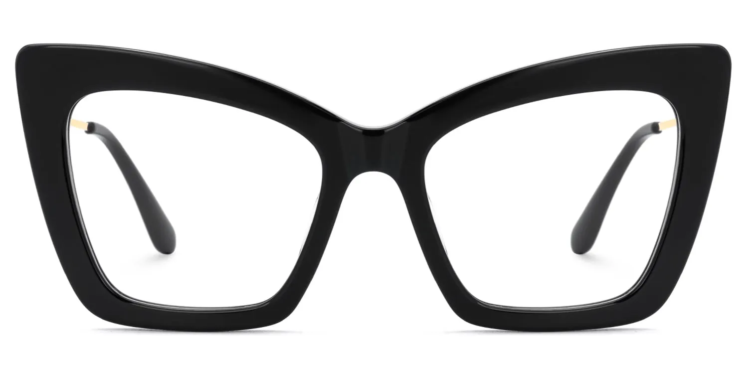 Lacretia - Butterfly Black Eyeglasses sold by Vooglam product image thumbnail 2