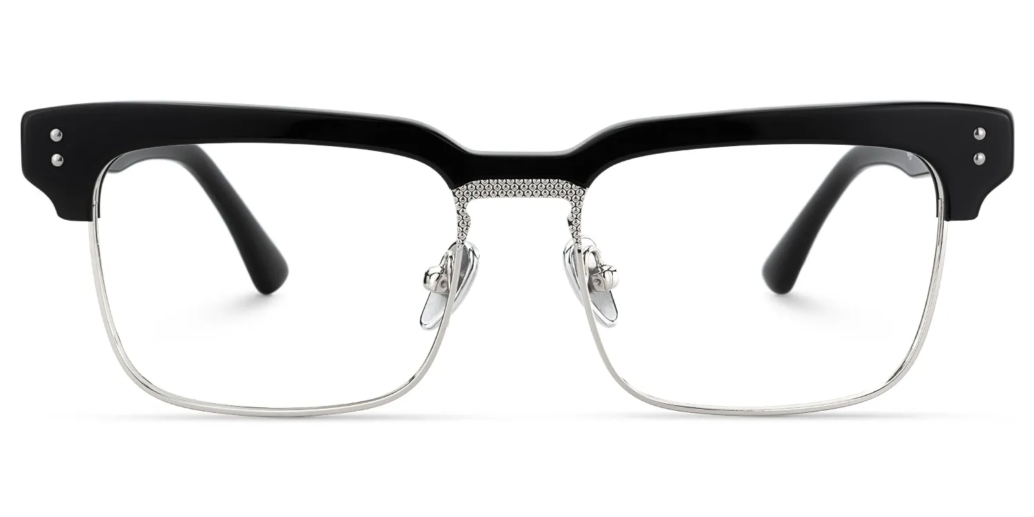 Paley - Browline Black Eyeglasses sold by Vooglam product image thumbnail 2