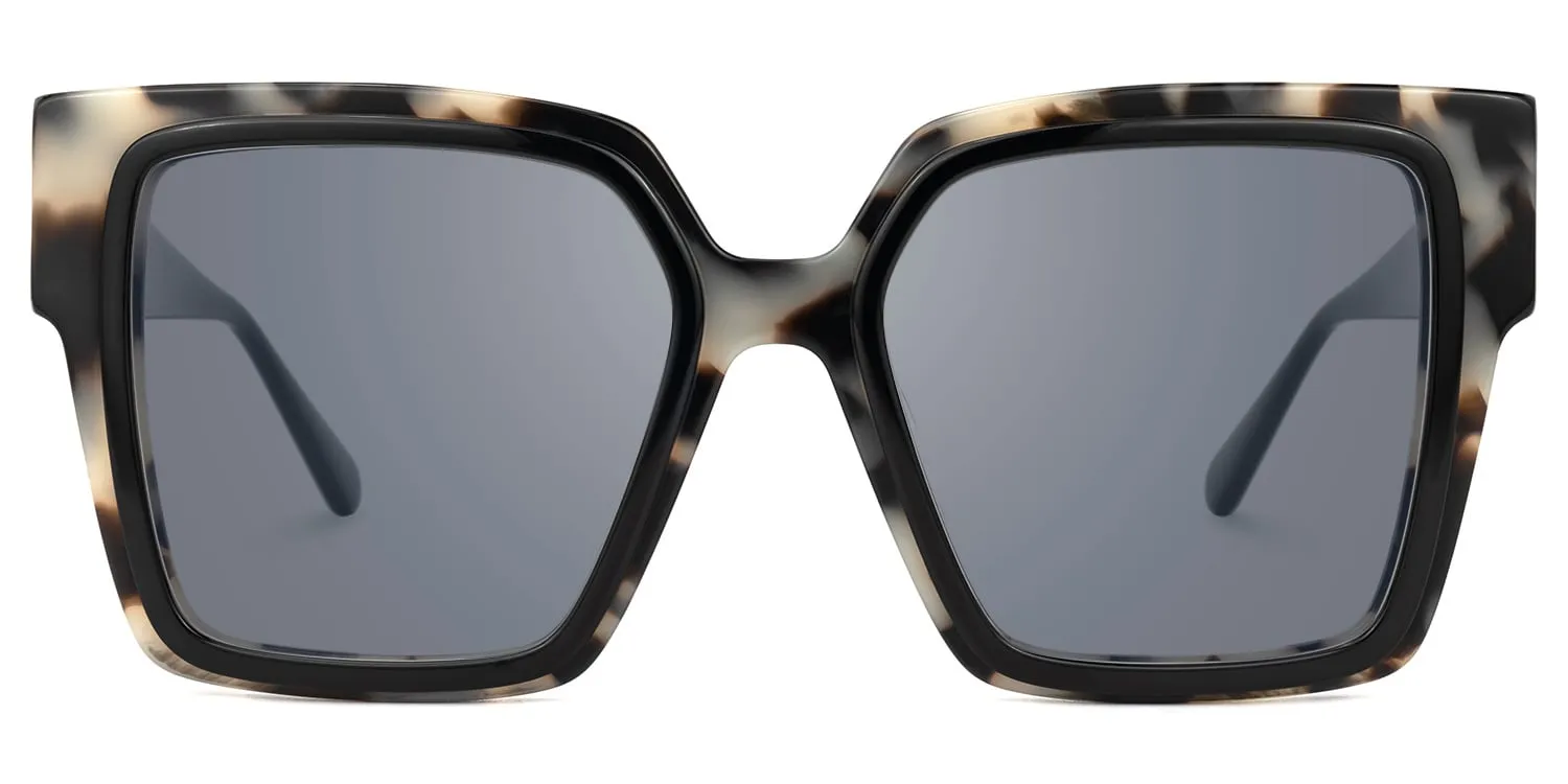 Huffman - Square Tortoise Sunglasses sold by Vooglam product image thumbnail 2
