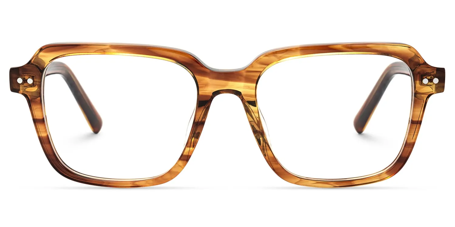 Jafaru - Rectangle Tortoise Eyeglasses sold by Vooglam product image thumbnail 2