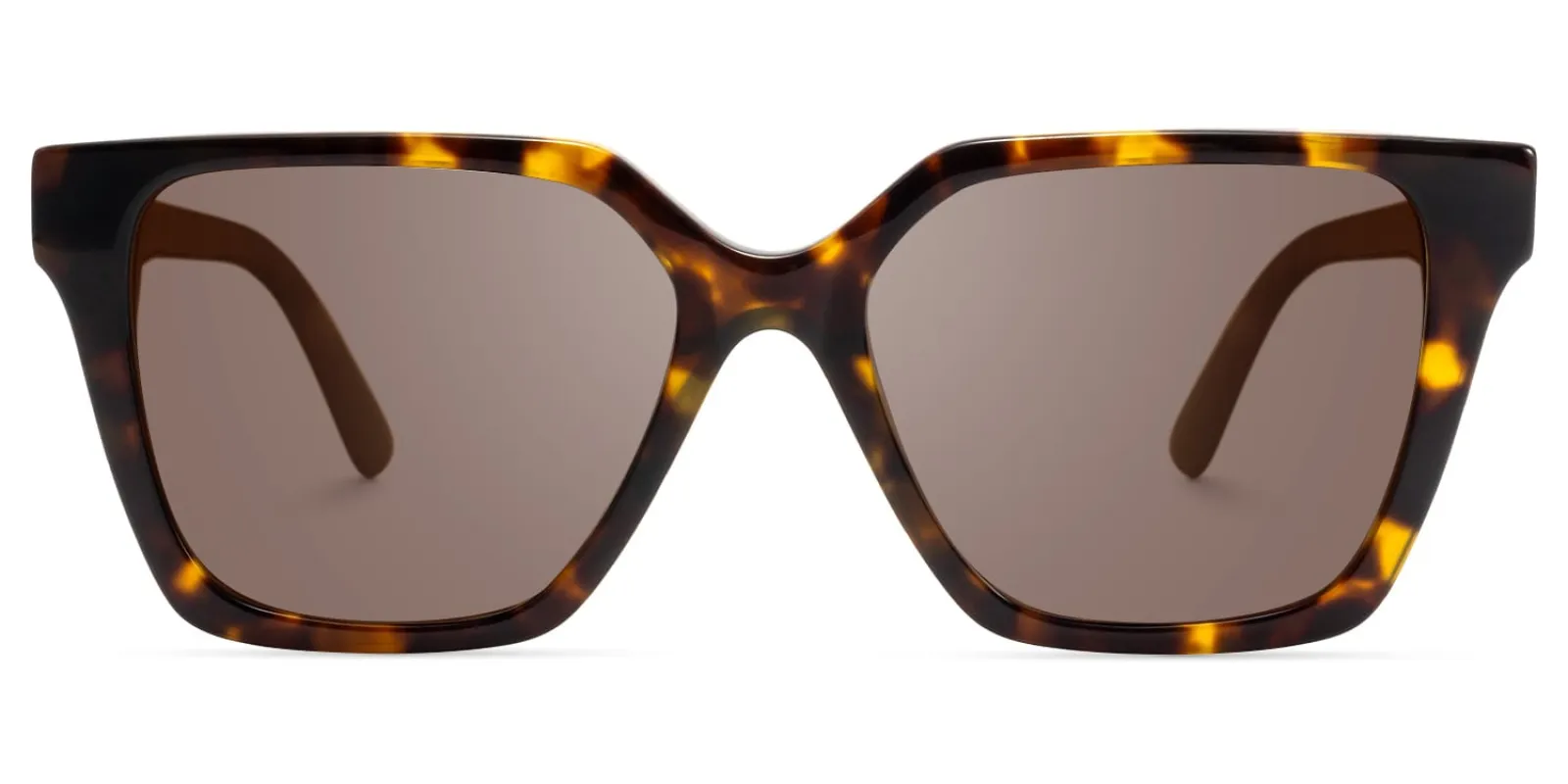Eclipse - Square Tortoise Sunglasses sold by Vooglam