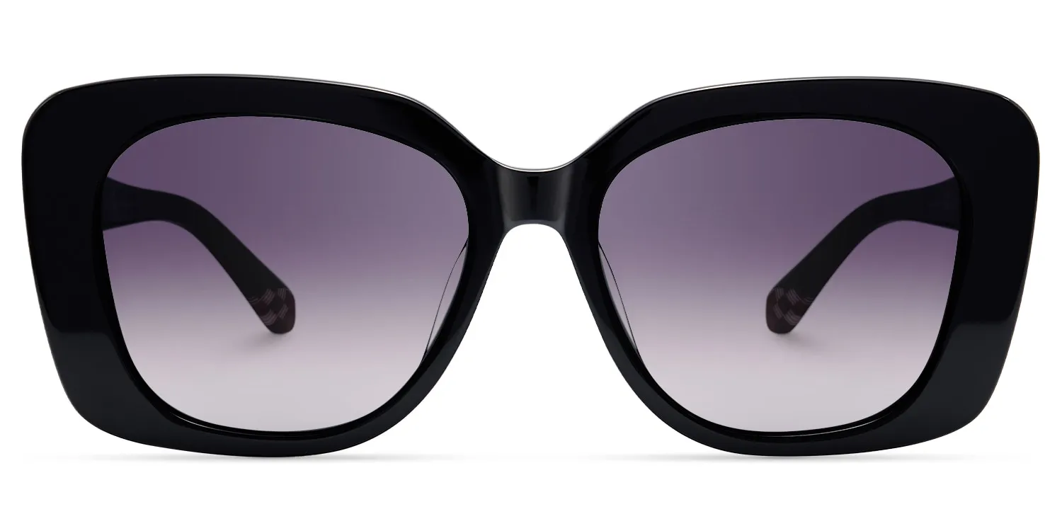 Yolo - Square Purple Sunglasses sold by Vooglam product image thumbnail 2