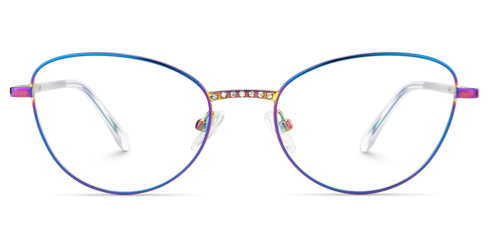 Starlette - Cat Eye Multicolor Eyeglasses sold by Vooglam