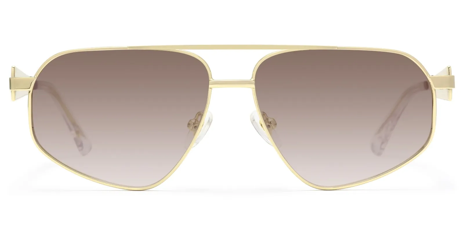 Trance - Aviator Gold Sunglasses sold by Vooglam