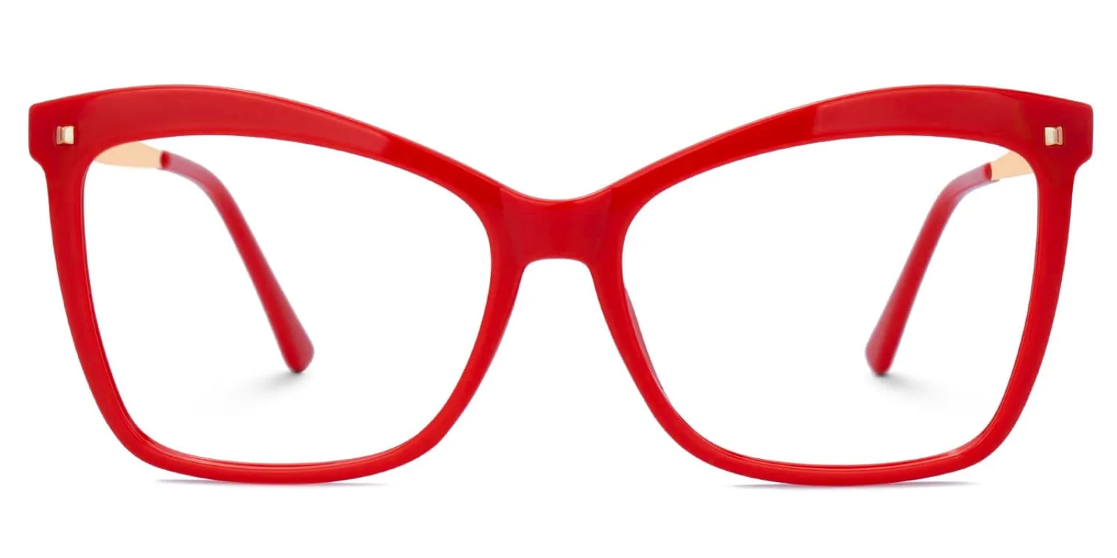 Libby - Trendy Butterfly Red Eyeglasses sold by Vooglam