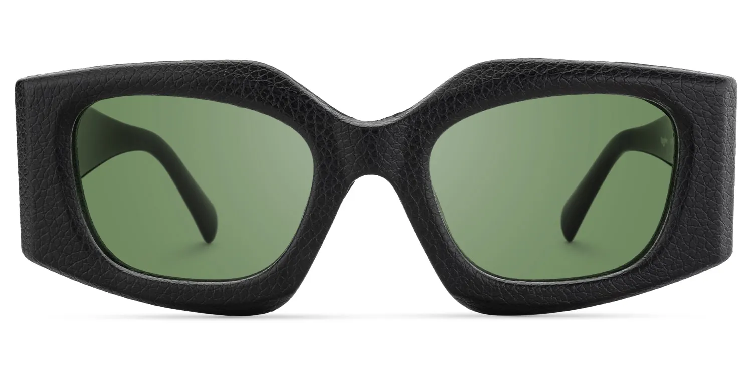 CruzHide - Geometric Black Sunglasses sold by Vooglam product image thumbnail 2