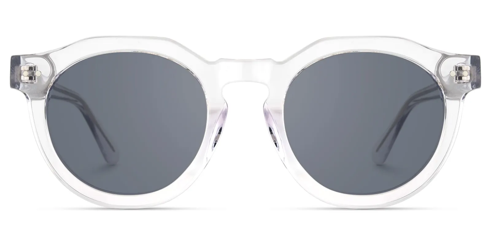 Aubrey - Geometric Crystal Sunglasses sold by Vooglam