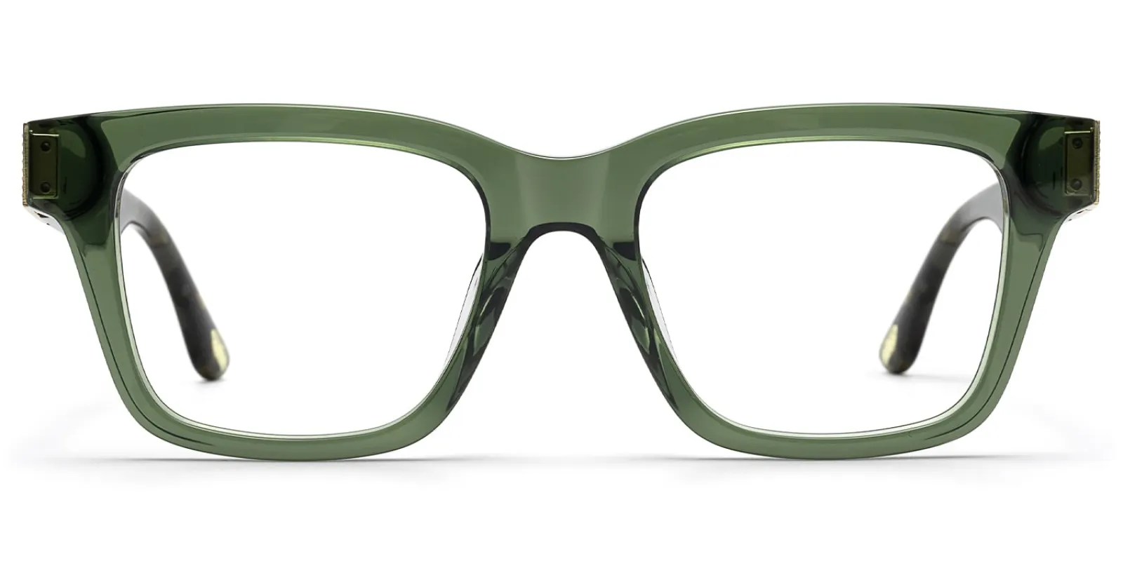 Legacy - Rectangle Green Eyeglasses sold by Vooglam